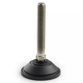 Essentra Heavy Duty Adjustable Feet 55.0 mm M12 Black [462404]; 10252925
