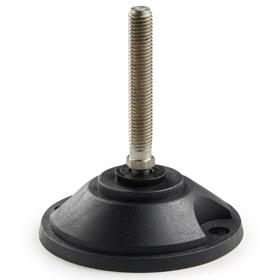 Essentra Heavy Duty Adjustable Feet 38.0 mm M8 Natural [462441]; 10253298