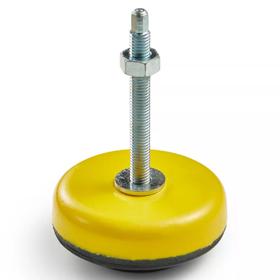 Essentra Anti-Vibration Feet 80.0 mm M10 x 80 Yellow [550115]; 10300411