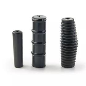 Essentra Tube End Grip 150.0 mm 25.4 mm Black PVC [HGWA-0254-150]; 10155783