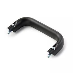 Essentra Angled Handle 128.0 mm M6 Aluminium Black [1220490]; 10193624
