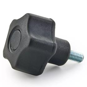 Essentra Handwheel M6 40.0 mm 20.0 mm Black Nylon [497494]; 10280669