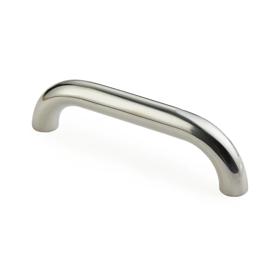 Essentra U-Handle M6 195.0 mm 25.0 mm Electro Plated Stainless Steel [491377]; 10271889