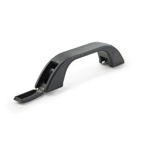 Essentra Pull Handle 138.0 mm 29.0 mm Black PPN [081201]; 20338565