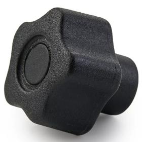 Essentra Handwheel M6 28.0 mm 25.0 mm Black PP [493899]; 10275191