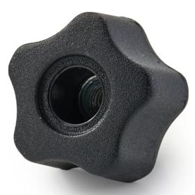 Essentra Handwheel M6 Steel PP [493904]; 10275245