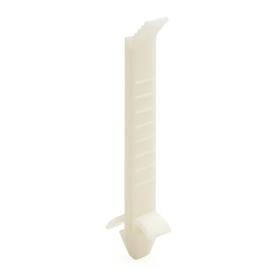 Essentra Vertical Card Guide 1.6 mm 47.5 mm Nylon Natural [LCBG-2T-01]; 10313978