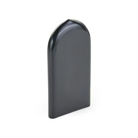 Essentra Tube End Grip 110.0 mm 12.7 mm Black Flexible PVC [RRWA-91620-110]; 10168349