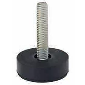 Essentra Adjustable Feet Octagonal 36.0 mm M10 38.0 mm Rubber [499443]; 10291634