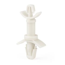 Essentra Snap Lock Support 14.3 mm Nylon 6/6 UL94 V-2 Natural [DLCBS6-9-01]; 10557440