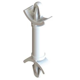 Essentra Snap Lock Support 6.4 mm Nylon 6/6 UL94 V-2 Natural [DLCBSM-4-01]; 10003138