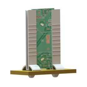 Essentra Vertical Card Guide 1.6 mm 38.1 mm Nylon Natural [CBG-1.5-01]; 10311059