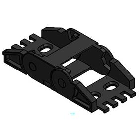 Essentra Cable Chains 18.0 mm (H) 37.0 mm (W) Black [34000837]; 10371480