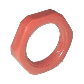 Essentra Locknut for PE M32 x 1.5 27.0 mm PA Red [467602-R]; 10380925