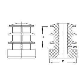 Essentra Threaded Insert M10 Round 28.5 mm Steel Natural [PZFR317-16M10]; 10164037