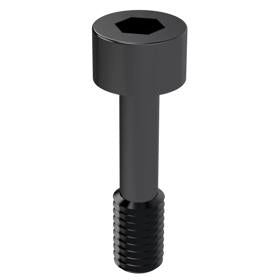 Essentra Captive Screw Cap Head M3 2.0 Blackened Stainless 303 [20182885]; 20182885