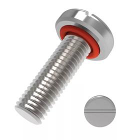 Essentra Pan Head Seal Screw M2.5 8.0 303 Stainless Steel [20224042]; 20224042
