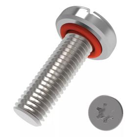 Essentra Pan Head Seal Screw M5 10.0 303 Stainless Steel [20225575]; 20225575