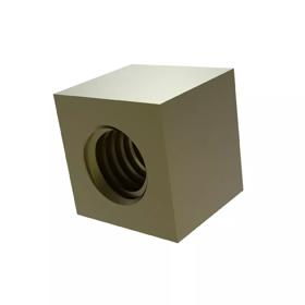 Essentra Square Nut TR30 x 6 50.0 Brass [20149239]; 20149239