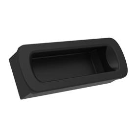 Essentra Recessed Pull Handle 29.0 140.0 Thermoplastic Stone Grey [20254797]; 20254797