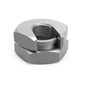 Essentra Lock Nut M18 38.5 16.5 Steel [20252663]; 20252663