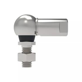 Essentra Ball & Socket Joint Right Hand 16.0 M12 Steel [20213596]; 20213596