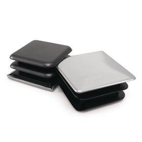Essentra Square Tube Insert 30.0 mm 1.0 mm 2.0 mm Black PE [465342]; 10256985
