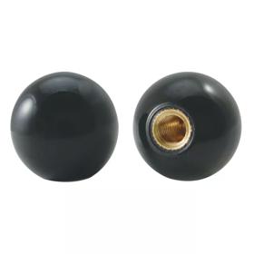 Essentra Ball Knob 35.0 mm M10 Thermoplastic Black [RST-13]; 10168424