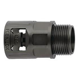 Essentra Conduit M21 Straight PA Black [494616]; 10276877