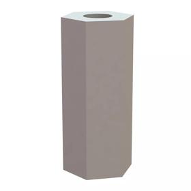 Essentra Spacer Hexagonal 6.4 mm #6 15.9 mm [35HSP020]; 10372333