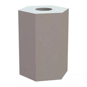 Essentra Spacer Hexagonal 4.8 mm #2 7.1 mm [35HSP027]; 10372395
