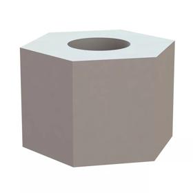 Essentra Spacer Hexagonal 6.4 mm #6 4.8 mm [35HSP035]; 10372418