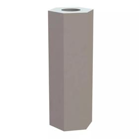 Essentra Spacer Hexagonal 4.8 mm #4 14.3 mm [35HSP111]; 10372531