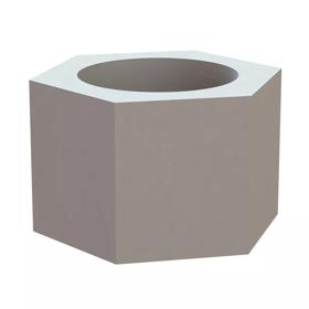Essentra Spacer Hexagonal 8.0 mm 1/4 5.6 mm [35HSP207]; 10372623