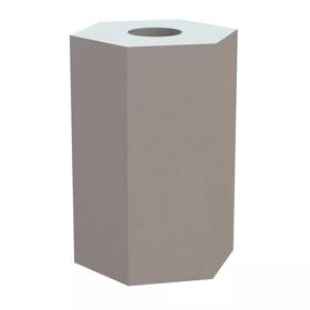 Essentra Spacer Hexagonal 8.0 mm #6 12.7 mm [35HSP208]; 10372630