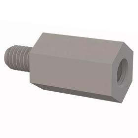 Essentra Male To Female Standoff Hexagonal 6.0 mm M3 10.0 mm [36M30MF010]; 10372869