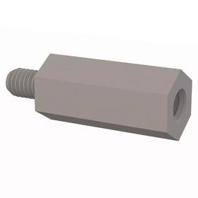 Essentra Male To Female Standoff Hexagonal 6.0 mm M3 14.0 mm [36M30MF014]; 10372906