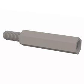 Essentra Male To Female Standoff Hexagonal 6.0 mm M4 25.0 mm [36M40MF025]; 10373187