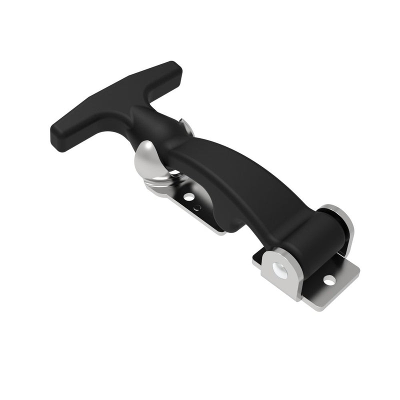 SOUTHCO Flexible Draw Latch, 100 Series, Steel Hardware, F style keeper [37-10-101-10]