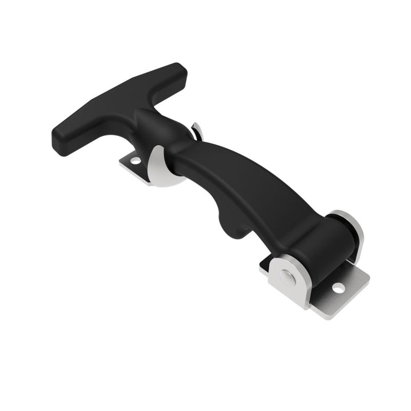 SOUTHCO Flexible Draw Latch, 100 Series, Stainless Steel Hardware, R style keeper [37-20-101-20]