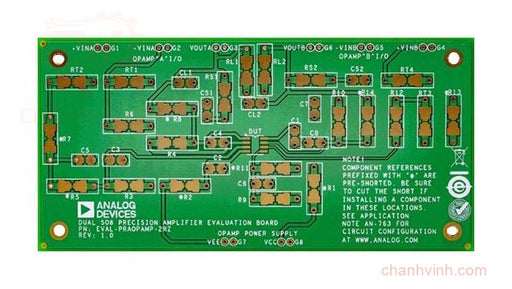 Analog Devices EVAL-PRAOPAMP-2RZ