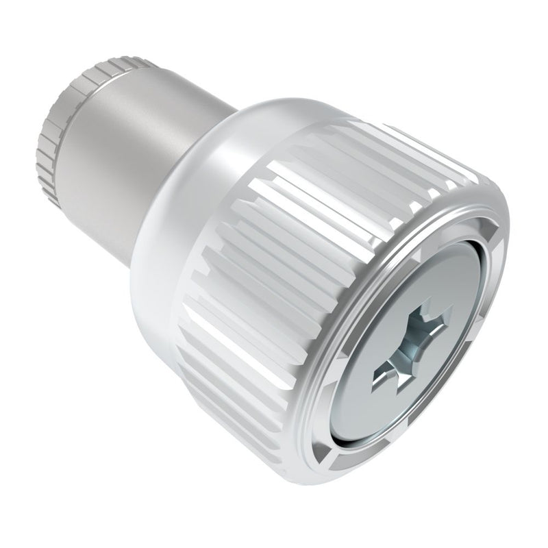 SOUTHCO Captive Screw, M3.5 X 0.6, P.C. Board, Phillips Recess, Knurled Bright Knob [47-95-221-30]