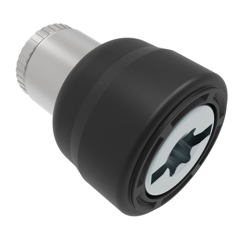 SOUTHCO Captive Screw, M3.5 X 0.6, P.C. Board, TORX®/Slot Combination, Smooth Black Knob [47-95-261-71]