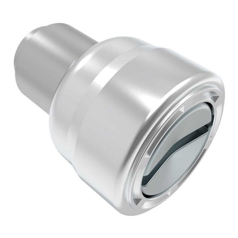 SOUTHCO Captive Screw, 10-32 Thread, Flare-in, Slotted Recess, Smooth Bright Knob [47-10-508-11]