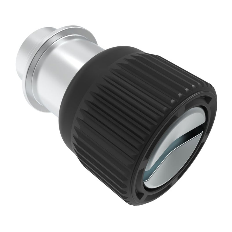 SOUTHCO Captive Screw, M5 X 0.8, Floating, Slotted Recess, Knurled Black Knob [47-81-510-50]