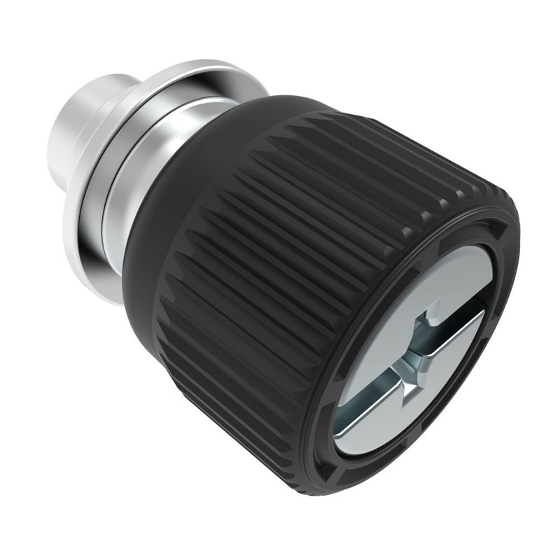 SOUTHCO Captive Screw, M3.5 X 0.6, Floating, Phillips/Slot Combination, Knurled Black Knob [47-80-292-50]