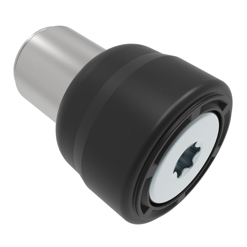SOUTHCO Captive Screw, 4-40 Thread, Press-in, TORX®, Smooth Black Knob [47-60-141-65]