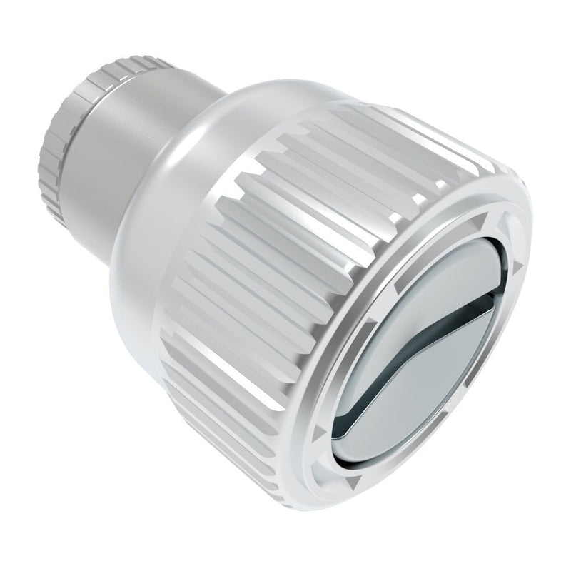 SOUTHCO Captive Screw, 6-32 Thread, P.C. Board, Slotted Recess, Knurled Bright Knob [47-65-201-34]