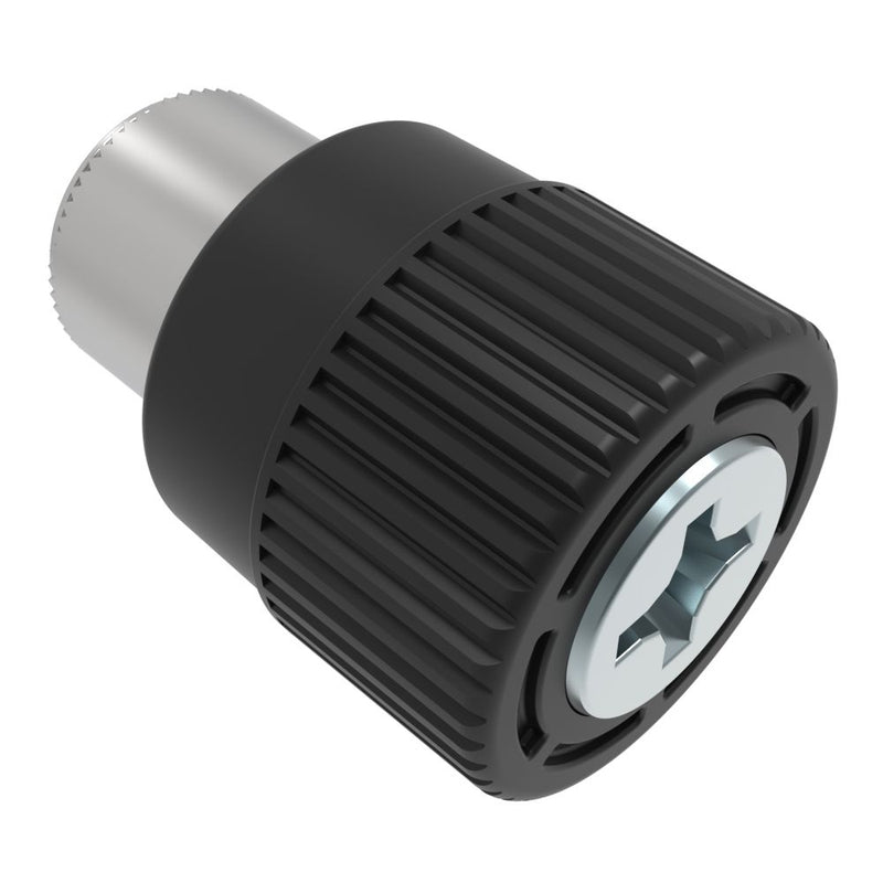 SOUTHCO Captive Screw, 4-40 Thread, Press-in, Phillips Recess Black Knob [4C-PH-04-1P0-K000]