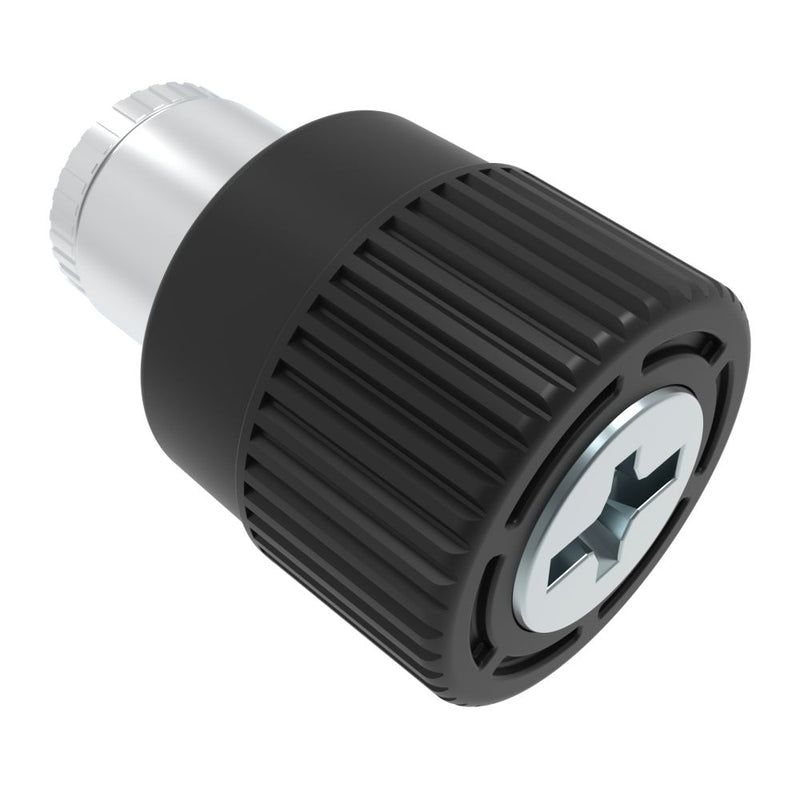 SOUTHCO Captive Screw, 6-32 Thread, P.C. Board, Phillips/Slot Combination Black Knob [4C-PS-06-1B0-K000]